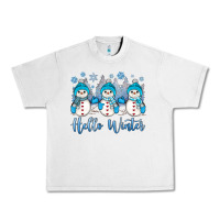 Lunar Rock snowman hello winter Urban Heavy Tee - JahusDesignShop