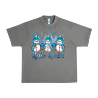 Tornado snowman hello winter Urban Heavy Tee - JahusDesignShop