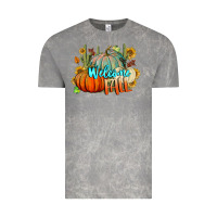 Cloud Rock Welcome Fall Pumpkins Vintage Tee - BundleAndBundleShop
