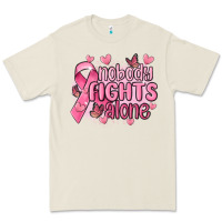 Bone nobody fights alone cancer Premium Tee - MaliasSmallBusiness