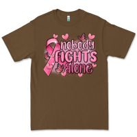 Cacao nobody fights alone cancer Premium Tee - MaliasSmallBusiness