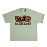 Oil Green black the prime element melanin Urban Heavy Tee - LillyAllenDesigns