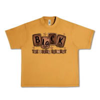Peanut Butter black the prime element melanin Urban Heavy Tee - LillyAllenDesigns