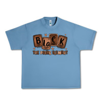 Pebble Blue black the prime element melanin Urban Heavy Tee - LillyAllenDesigns