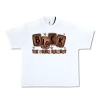 White black the prime element melanin Urban Heavy Tee - LillyAllenDesigns