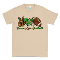Mushroom peace love football Classic Tee - BundleAndBundleShop