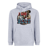 I Back The Blue Heavyweight Hoodie | Teevron