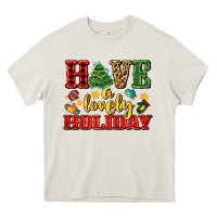 Cream have a lovely holiday with gloves Heavy Core Tee - AdoDesignShop
