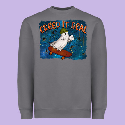 Creep It Real Heavyweight Sweatshirt Designed By Texasbilliewilder