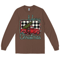 Chestnut Merry Christmas Truck Long Sleeve Tee - Bettercallsaul