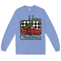 Colony Blue Merry Christmas Truck Long Sleeve Tee - Bettercallsaul