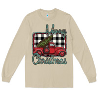 Mushroom Merry Christmas Truck Long Sleeve Tee - Bettercallsaul