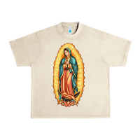 Sandshell our lady of guadalupe Urban Heavy Tee - LillyAllenDesigns