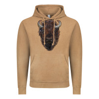Vintage Camel american bison Vintage Hoodie - RanaPortraitStore