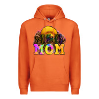 Carrot softball mom Premium Hoodie - OliviaCreatesArt