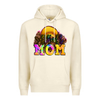 Sandshell softball mom Premium Hoodie - OliviaCreatesArt