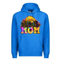 True Royal softball mom Premium Hoodie - OliviaCreatesArt