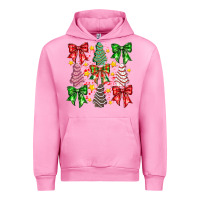 Fuchsia Pink festive holiday decor Urban Hoodie - CowhideDigitalArt