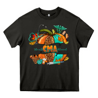 Asphalt cma pumpkin nurse Heavy Core Tee - NancyCooperArtShop