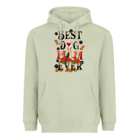 Matcha Best dog mom ever Mother's Day Heavyweight Hoodie - FaDigitalArtStudio