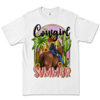 White cowgirl summer Premium Tee - MaliasSmallBusiness