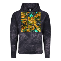 Cloud Black Leopard Digital Camera And Sunflowers With Camouflage Seamless Pattern Vintage Hoodie - BundleAndBundleShop