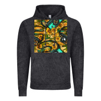 Vintage Black Leopard Digital Camera And Sunflowers With Camouflage Seamless Pattern Vintage Hoodie - BundleAndBundleShop