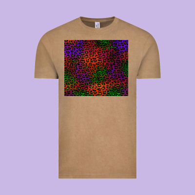 Halloween Leopard Vintage Tee Designed By Bundleandbundleshop