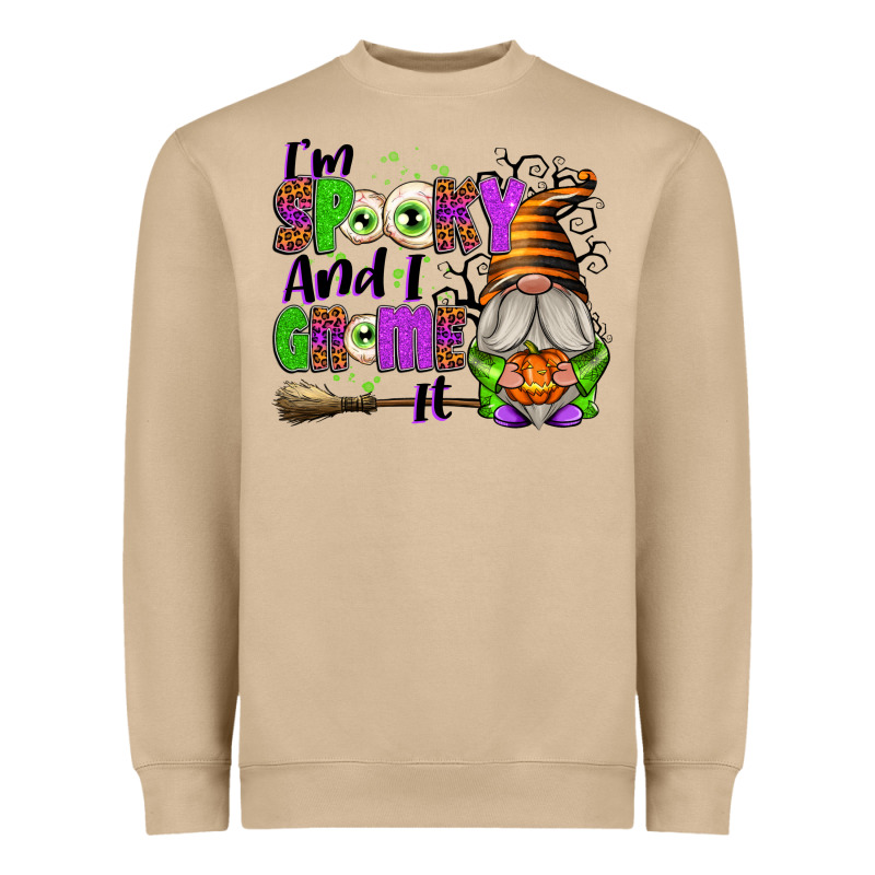 I'm Spooky And I Gnome It Heavyweight Sweatshirt by texasbilliewilder | Teevron