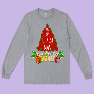 Red Merry Christmas 2020 Long Sleeve Tee Designed By Bettercallsaul