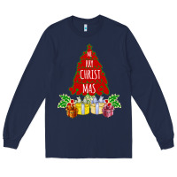 Navy Red Merry Christmas 2020 Long Sleeve Tee - Bettercallsaul