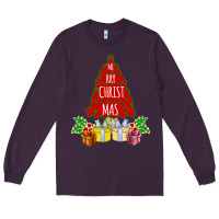 Plum Red Merry Christmas 2020 Long Sleeve Tee - Bettercallsaul