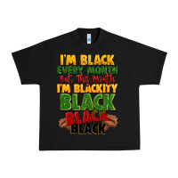 Black juneteenth im black every month Urban Heavy Tee - LillyAllenDesigns