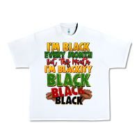 White juneteenth im black every month Urban Heavy Tee - LillyAllenDesigns