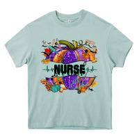 Arona halloween nurse pumpkin Heavy Core Tee - NancyCooperArtShop