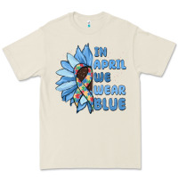 Bone in april we wear blue Premium Tee - MaliasSmallBusiness