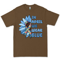 Cacao in april we wear blue Premium Tee - MaliasSmallBusiness