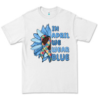 White in april we wear blue Premium Tee - MaliasSmallBusiness