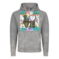 Cloud Rock Leopard Love Hair And Mirror With Daisy Seamless Pattern Bbs Vintage Hoodie - BundleAndBundleShop