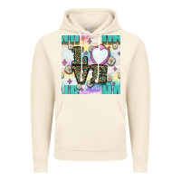 Vintage Artic Leopard Love Hair And Mirror With Daisy Seamless Pattern Bbs Vintage Hoodie - BundleAndBundleShop