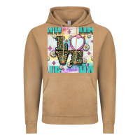 Vintage Camel Leopard Love Hair And Mirror With Daisy Seamless Pattern Bbs Vintage Hoodie - BundleAndBundleShop