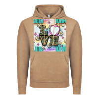 Vintage Coffee Leopard Love Hair And Mirror With Daisy Seamless Pattern Bbs Vintage Hoodie - BundleAndBundleShop