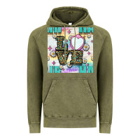 Vintage Olive Leopard Love Hair And Mirror With Daisy Seamless Pattern Bbs Vintage Hoodie - BundleAndBundleShop