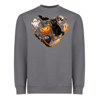 Storm Halloween Heart Heavyweight Sweatshirt - texasbilliewilder