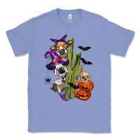 Colony Blue halloween cows Classic Tee - LillyAllenDesigns