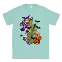Seafoam halloween cows Classic Tee - LillyAllenDesigns