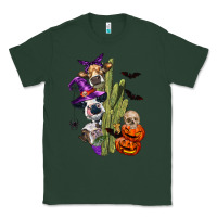 Sports Green halloween cows Classic Tee - LillyAllenDesigns