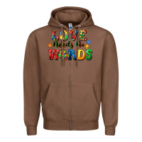 Chestnut Love needs no words Zipper Hoodie - CowGirlArtShop