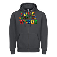 Smoke Love needs no words Zipper Hoodie - CowGirlArtShop