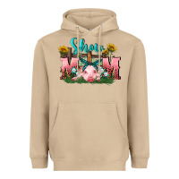 Mushroom Show mom pig Mother's Day Heavyweight Hoodie - FaDigitalArtStudio